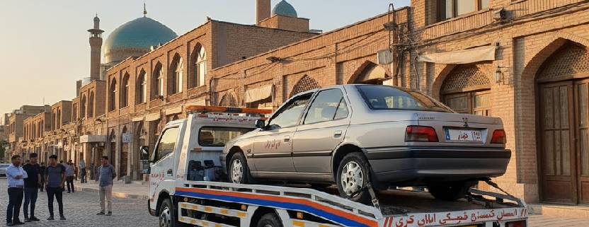 یدککش قزوین