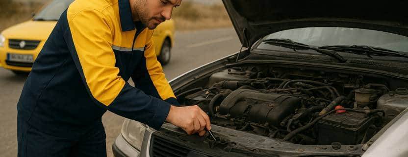 روشن نشدن خودرو با تک استارت